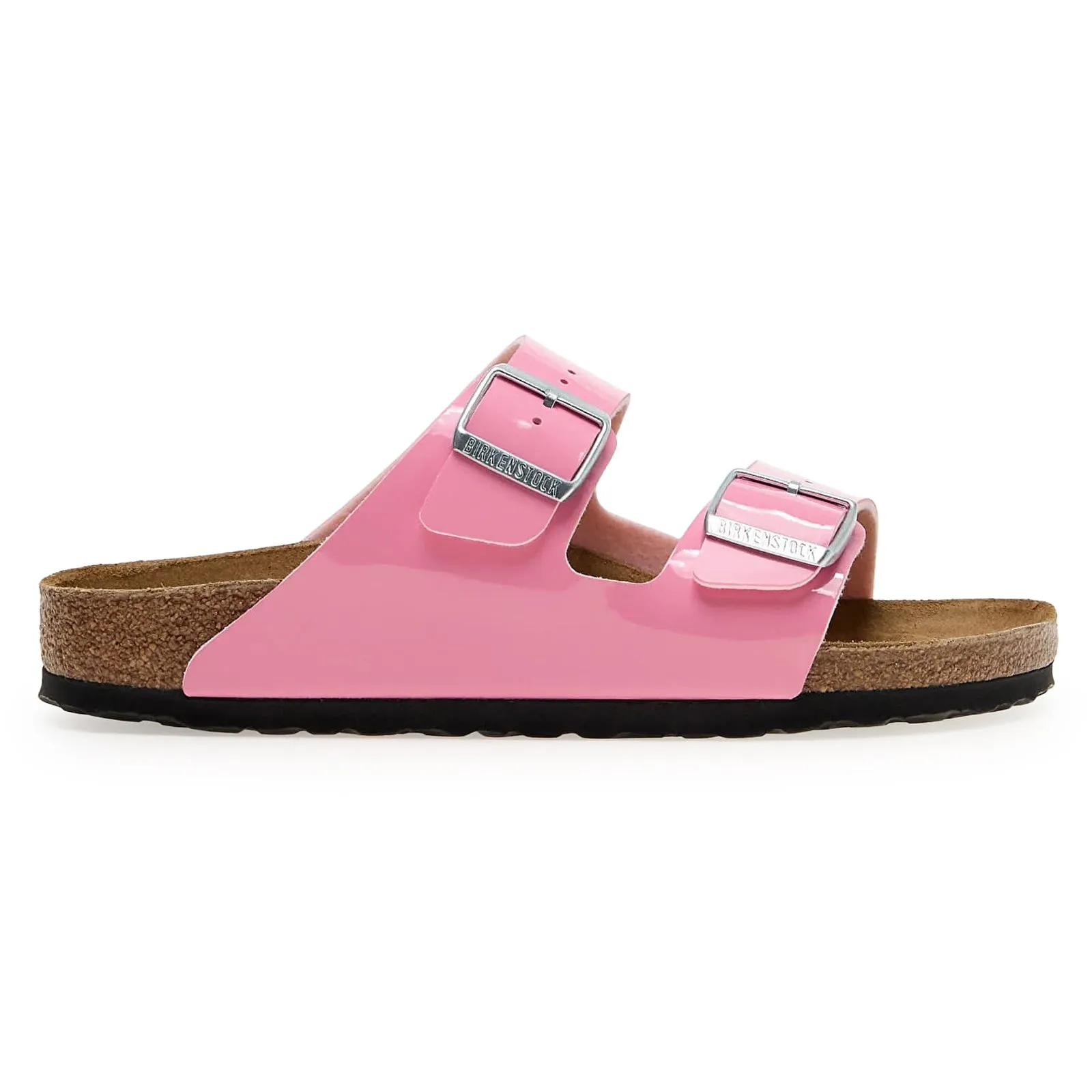 Arizona BS Birko-Flor Patent Unisex Slides Sandals