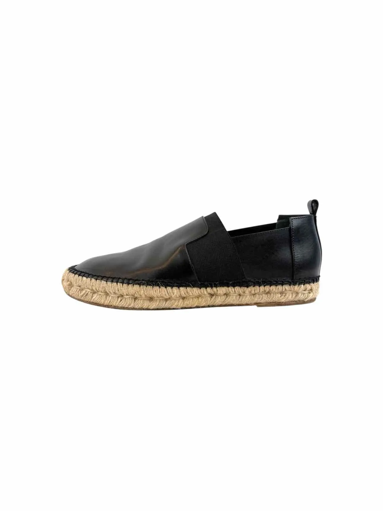 Balenciaga Size 45 Men's Leather Espadrille Shoes