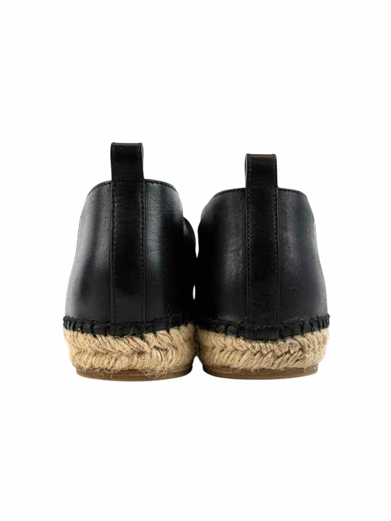 Balenciaga Size 45 Men's Leather Espadrille Shoes