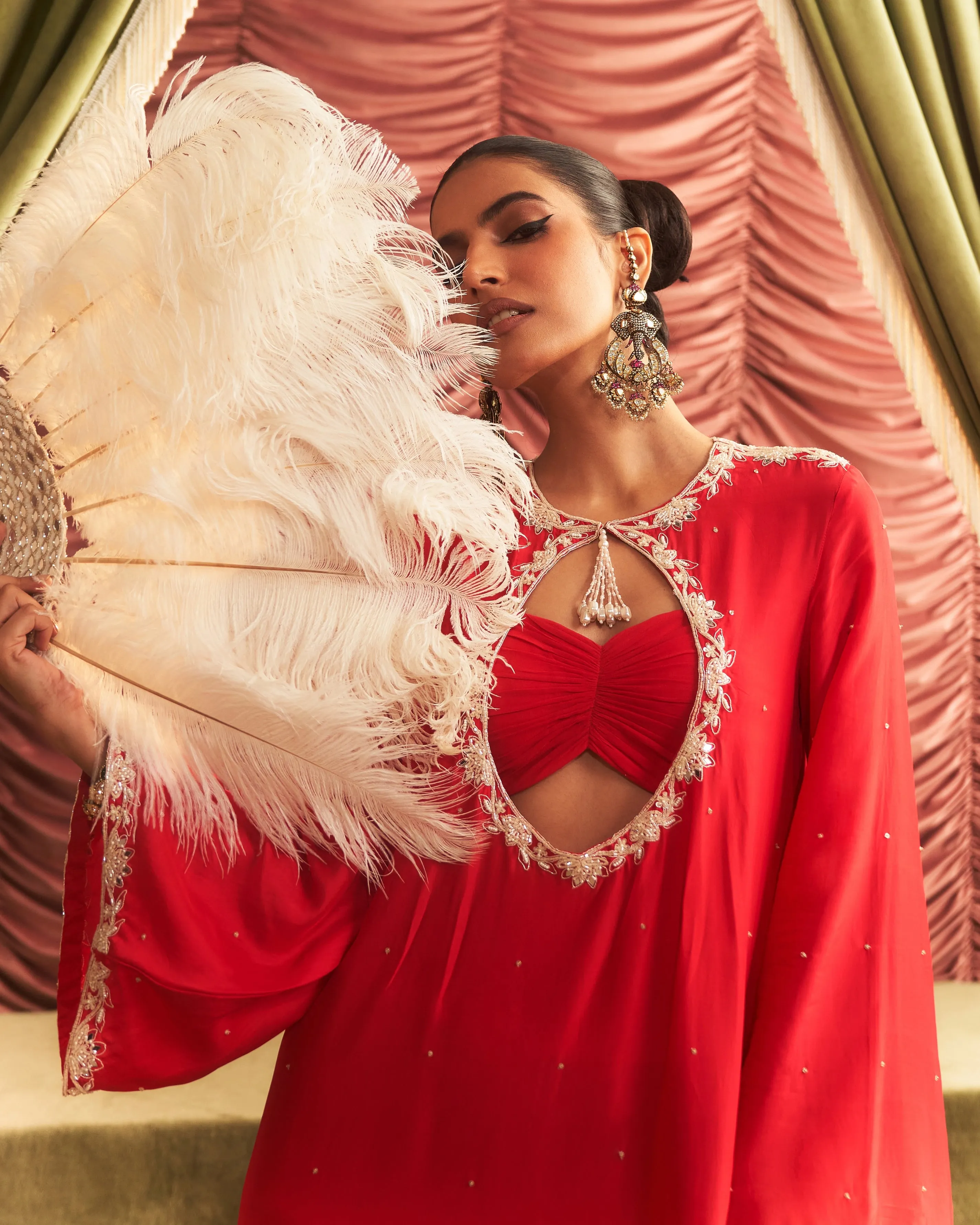Beero Kaftan & Bralette Set