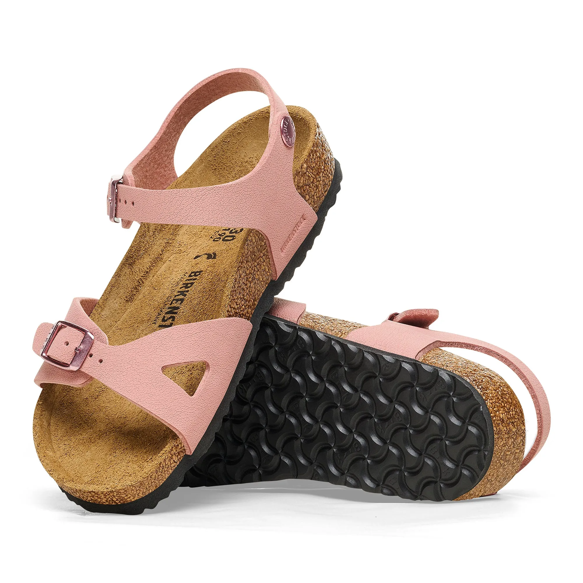 Birkenstock Rio | Pink Clay Kids Sandals