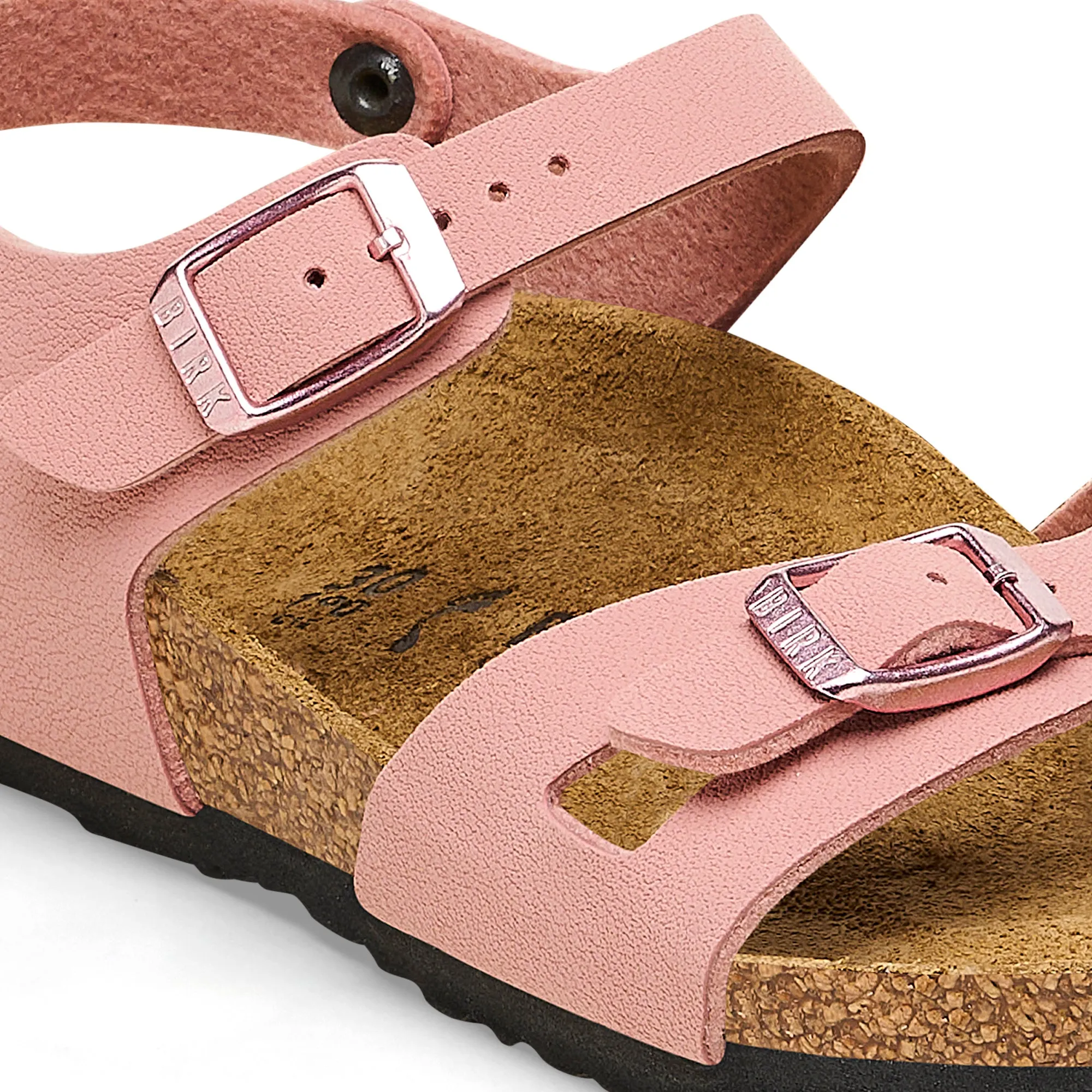 Birkenstock Rio | Pink Clay Kids Sandals