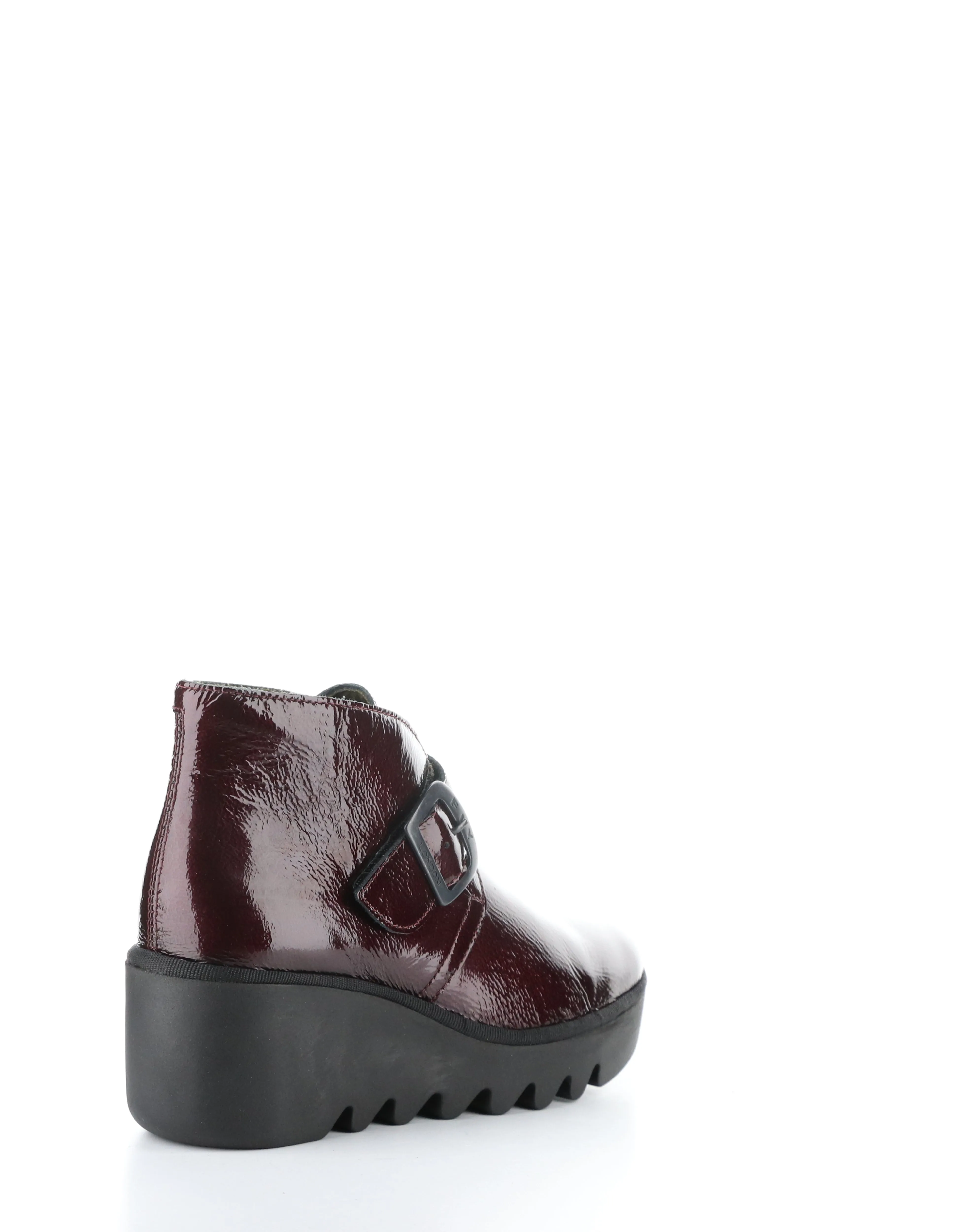BIRT397FLY WINE Round Toe Boots