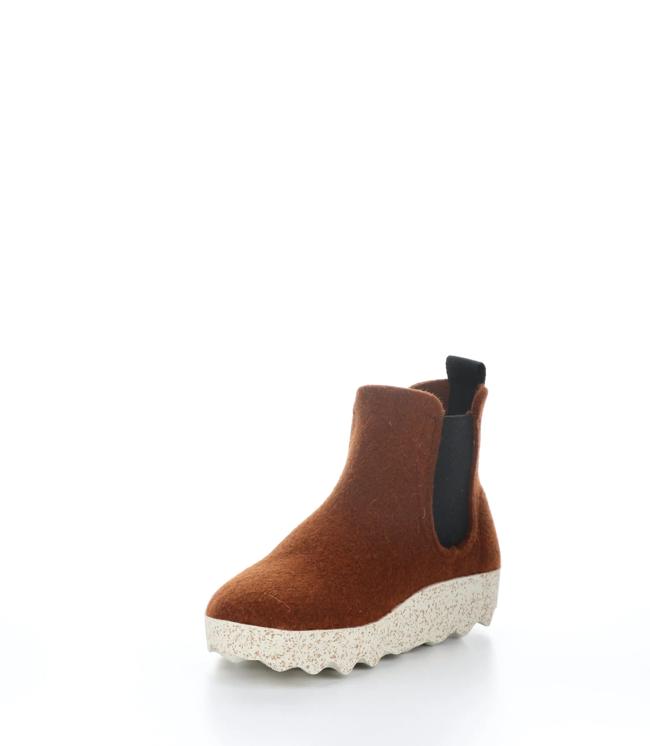 CAIA090ASPM Brown Round Toe Boots|CAIA090ASPM Bottes �� Bout Rond in Marron