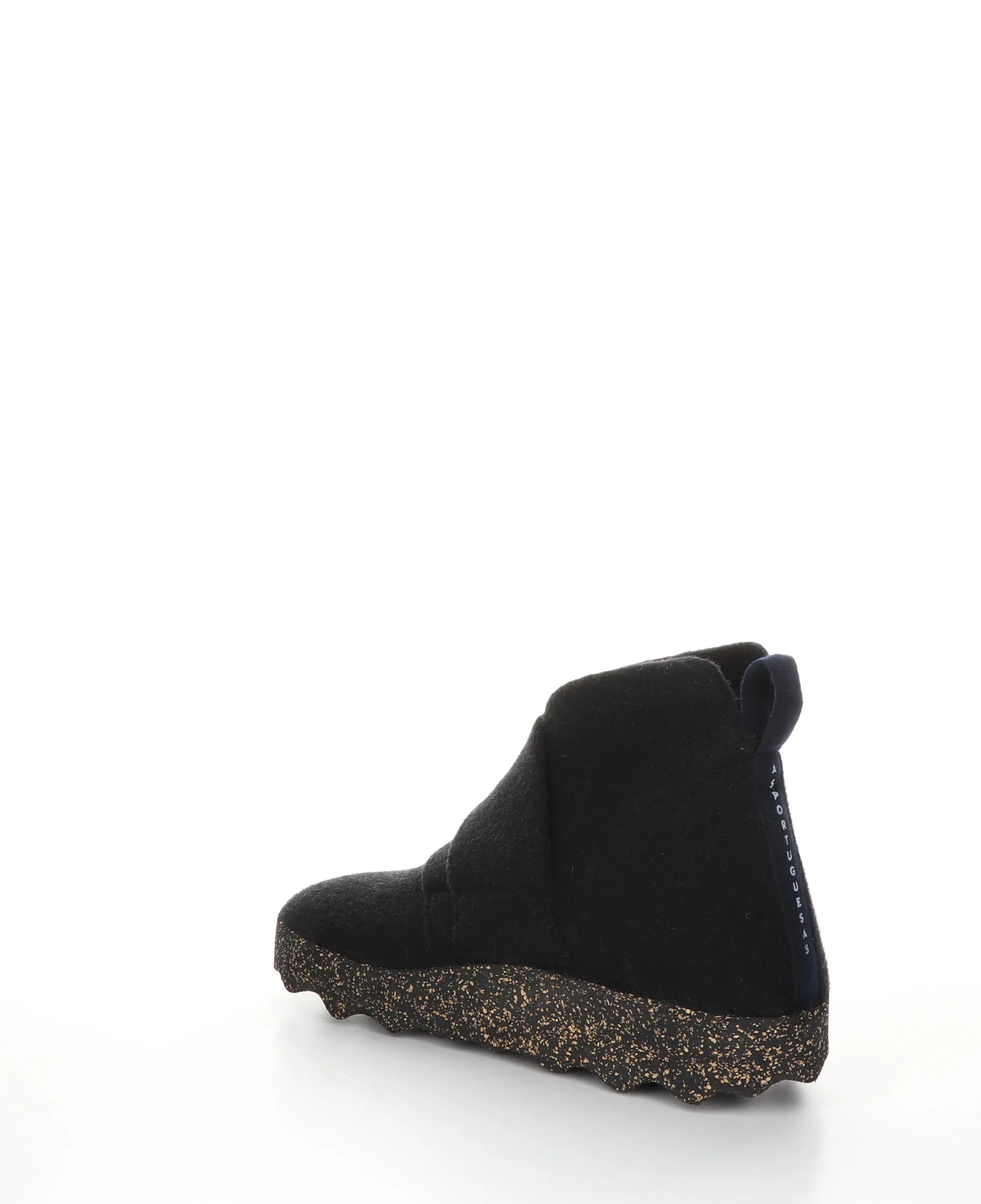 CASE L Black Velcro Boots