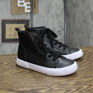 Cat & Jack Boys Youth Glenn High-Top Sneakers 87831385 Black 13