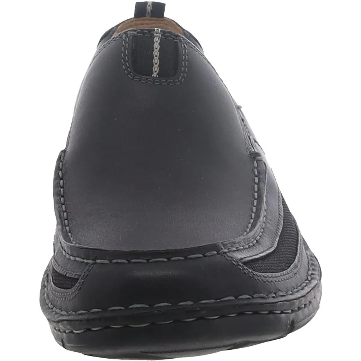 Clarks Mens Lambeth Leather Slip On Loafers