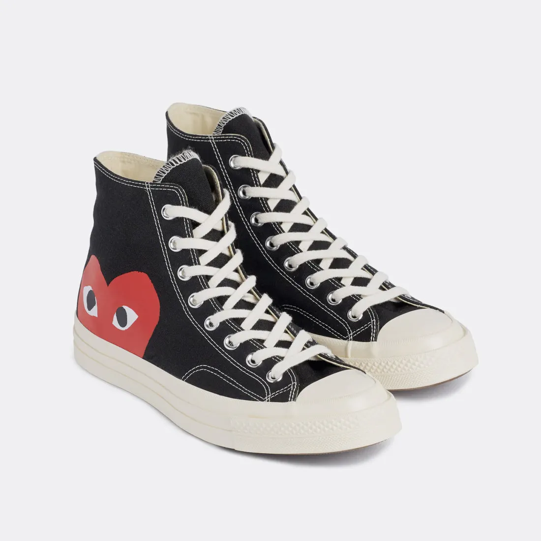 Comme des Garçons Play Converse Chuck Taylor High Top Black