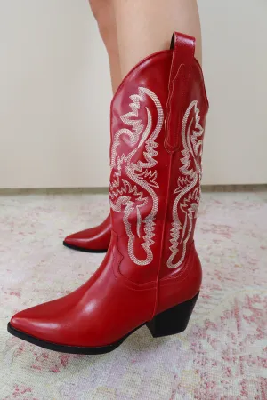 Country Concert Amaya Cherry Western Boot