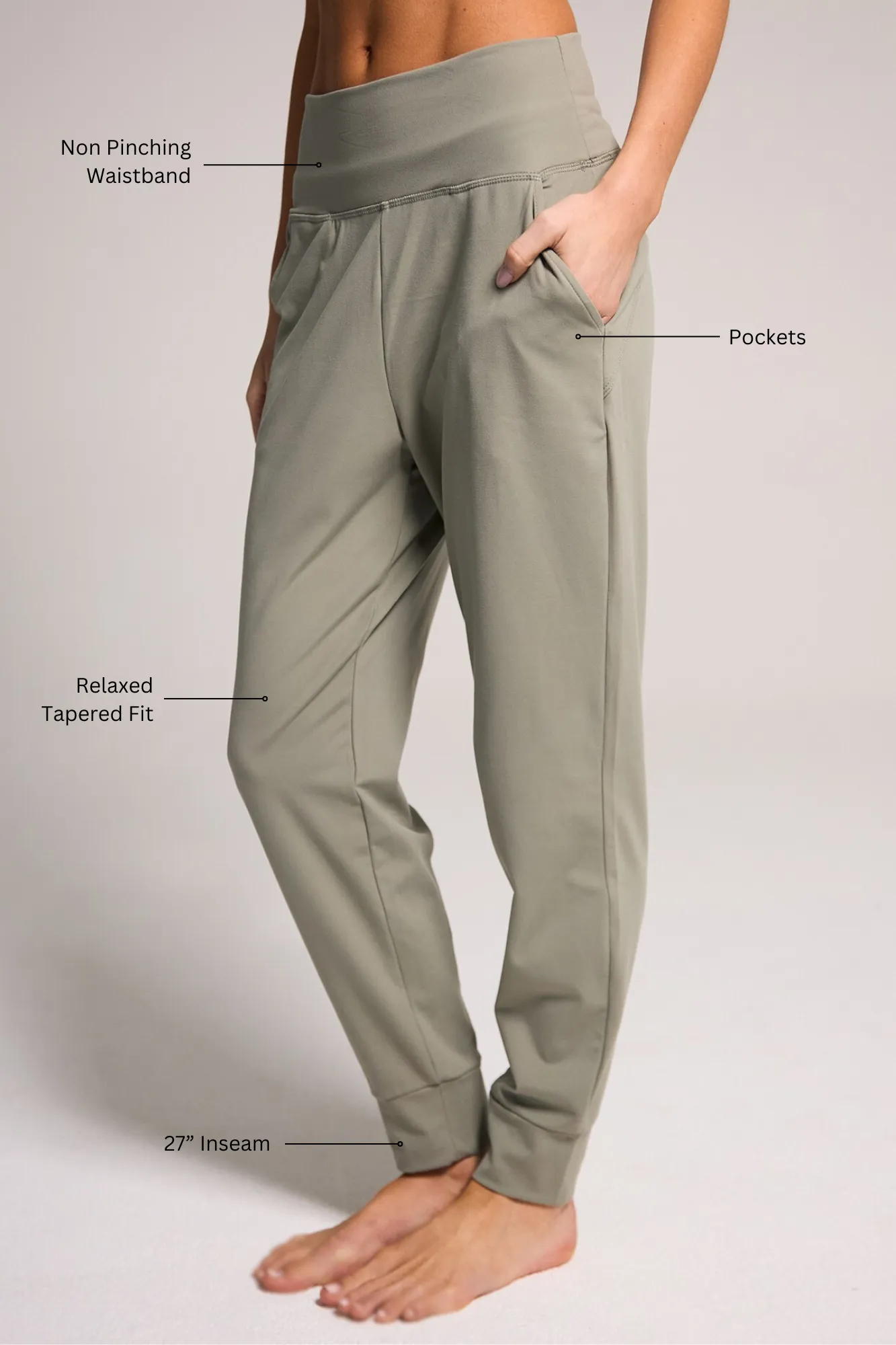 EASY KNIT JOGGER - SHADOW