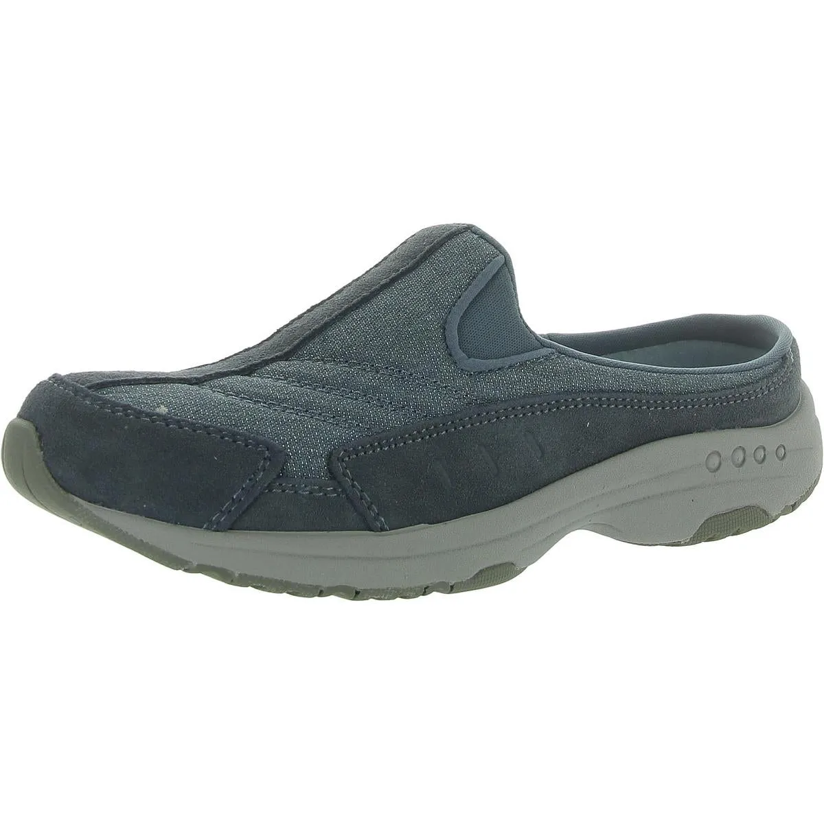 Easy Spirit Womens Traveltime 303 Suede Lifestyle Slip-On Sneakers
