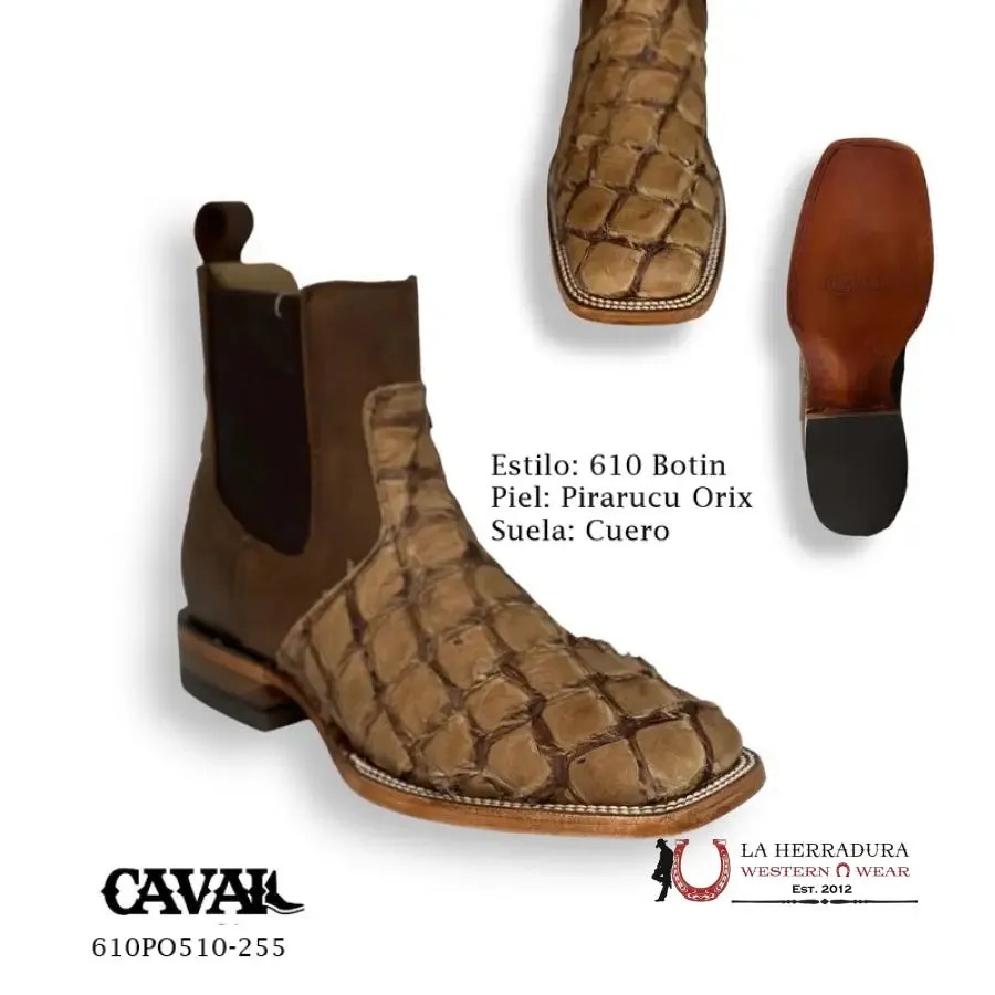 EXOTIC FISH SHORT BOOTS ORIX BOTÍN PESCADO