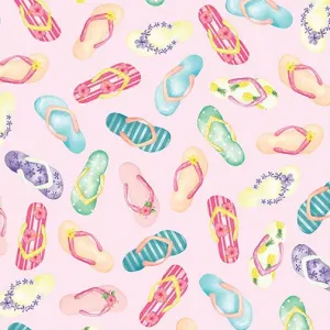 Fun in the Sun-Flipflops Pink