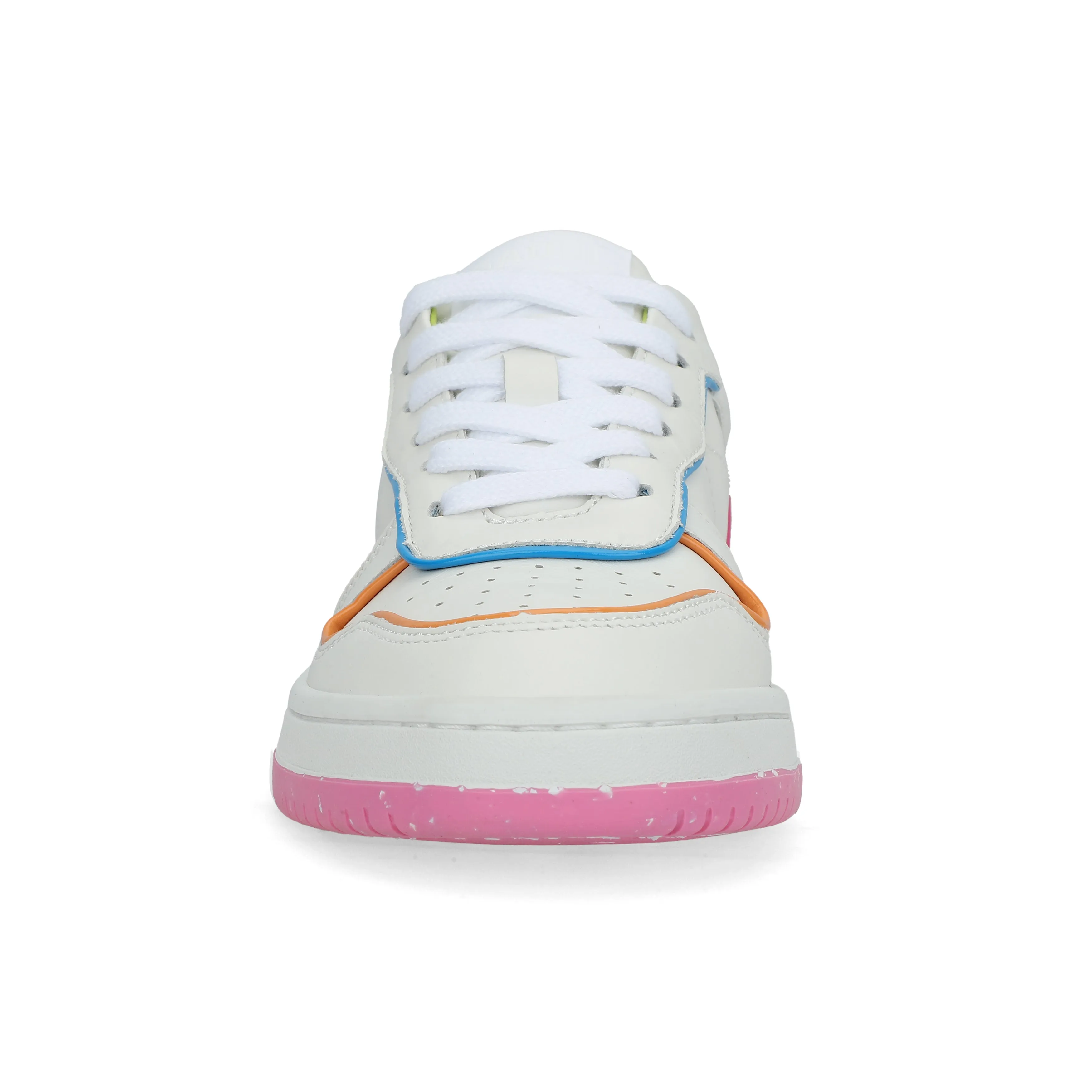 Gadol Sneaker in White, Purple, and Pink
