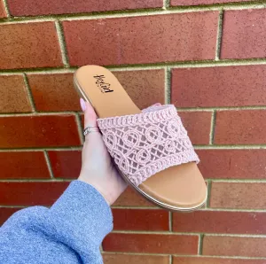 Hey Beach Pink Sandal