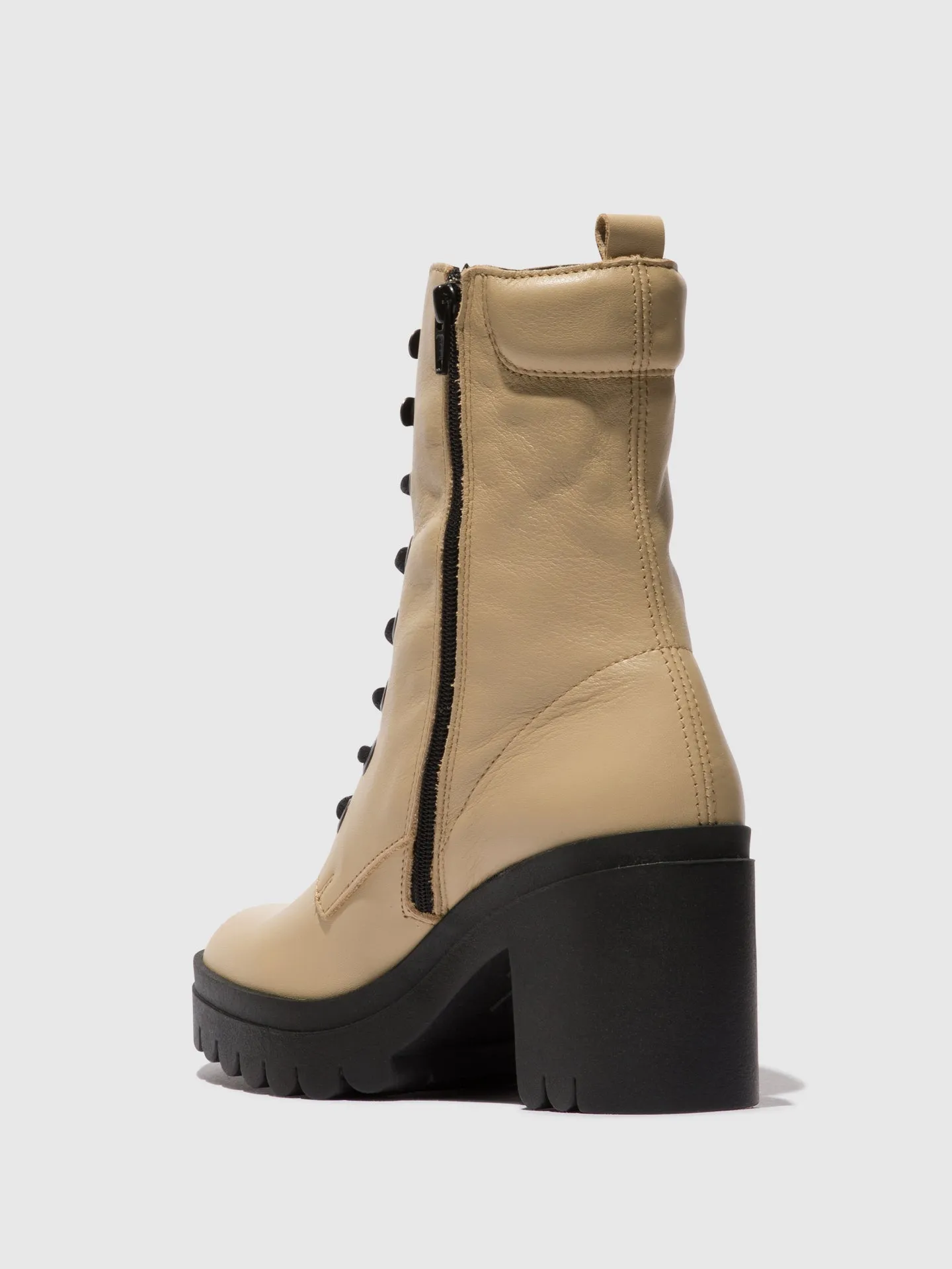 Lace-up Ankle Boots TIEL642FLY BEIGE