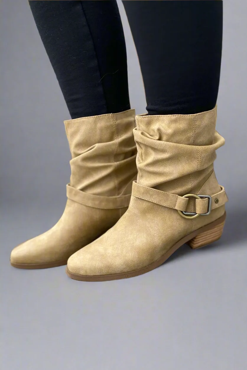 Lamar Bootie Taupe