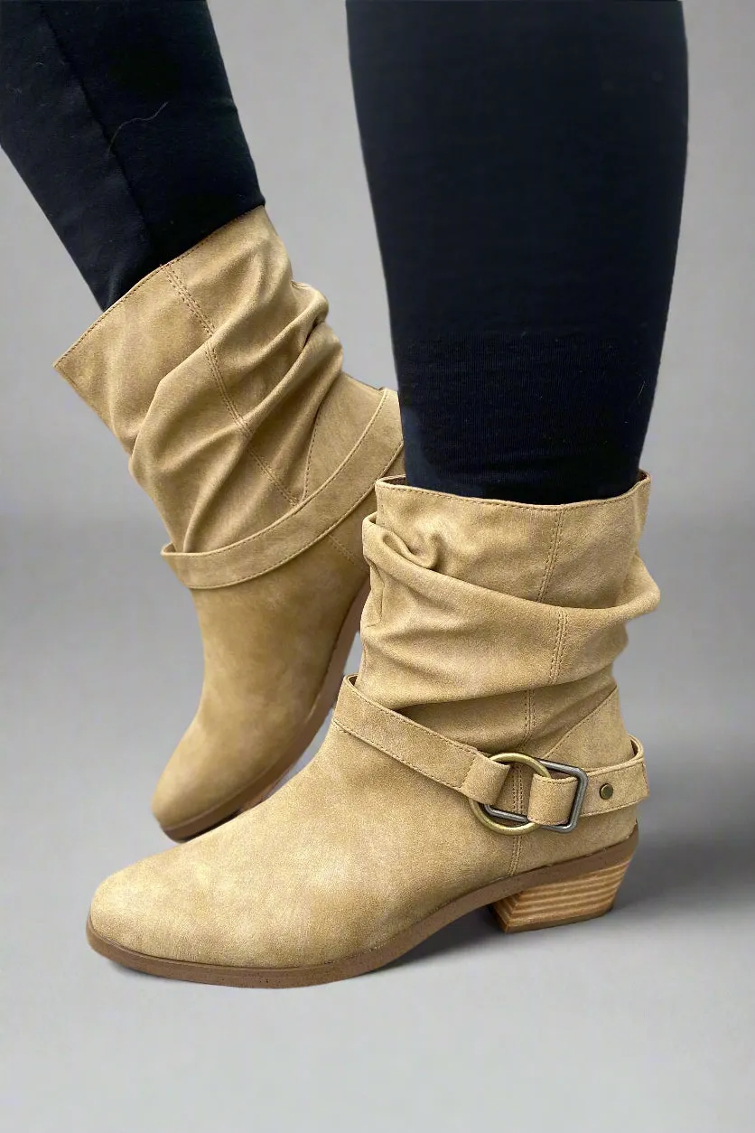 Lamar Bootie Taupe