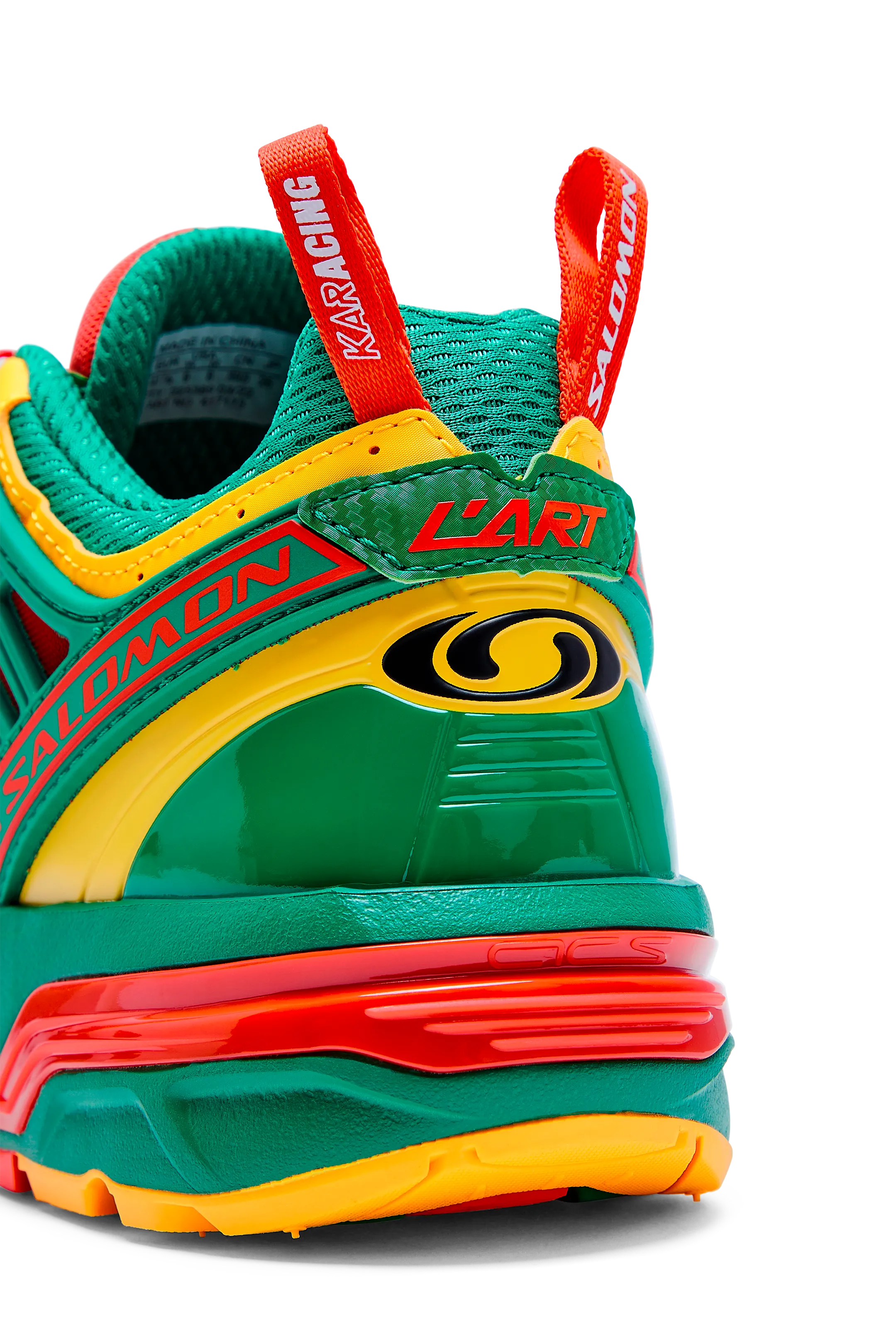 L'ART ACS PRO ADVANCED LEMON AMAZON CLASSIC LOGO COLORS - SALOMON & KAR COLLABORATION