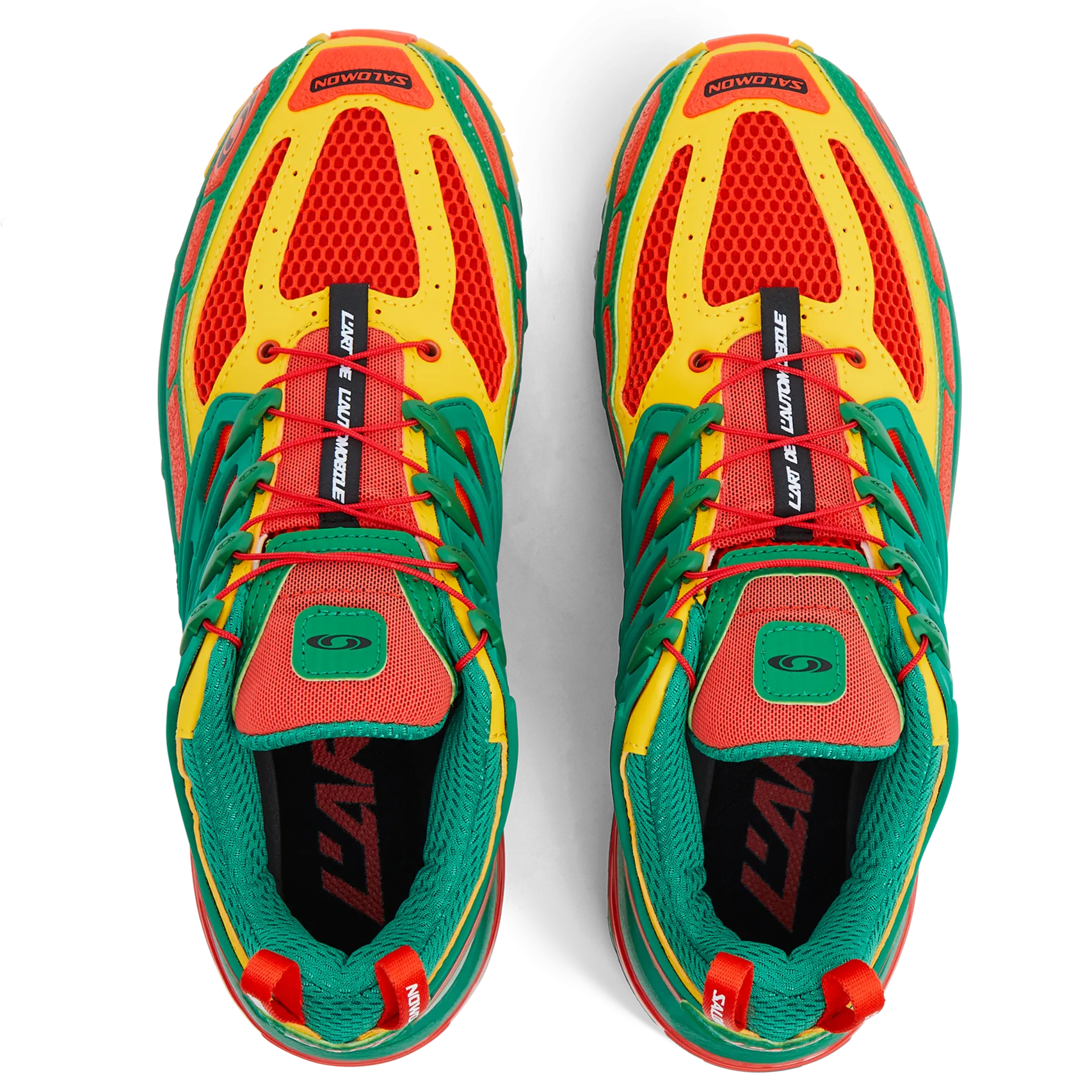 L'ART ACS PRO ADVANCED LEMON AMAZON CLASSIC LOGO COLORS - SALOMON & KAR COLLABORATION