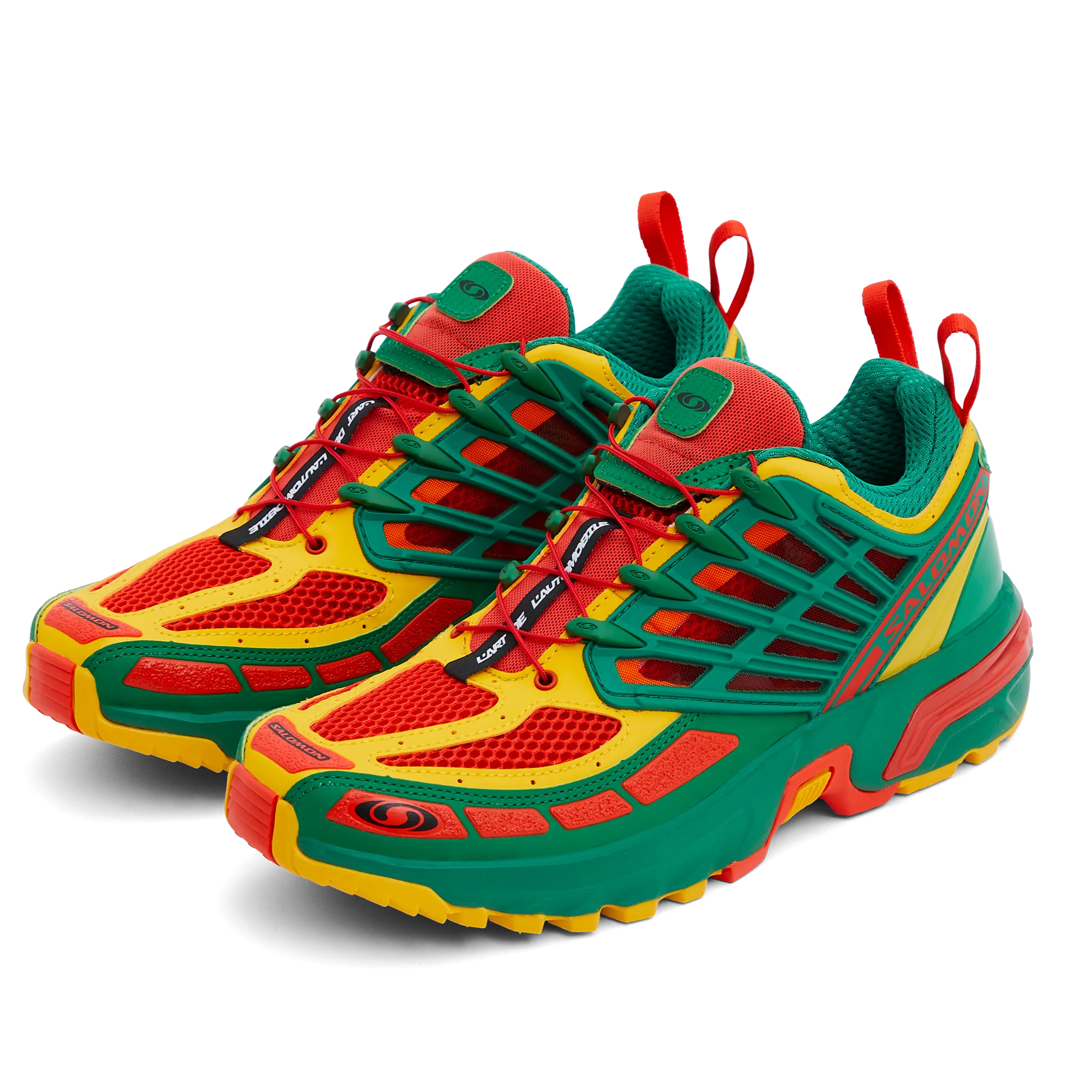 L'ART ACS PRO ADVANCED LEMON AMAZON CLASSIC LOGO COLORS - SALOMON & KAR COLLABORATION