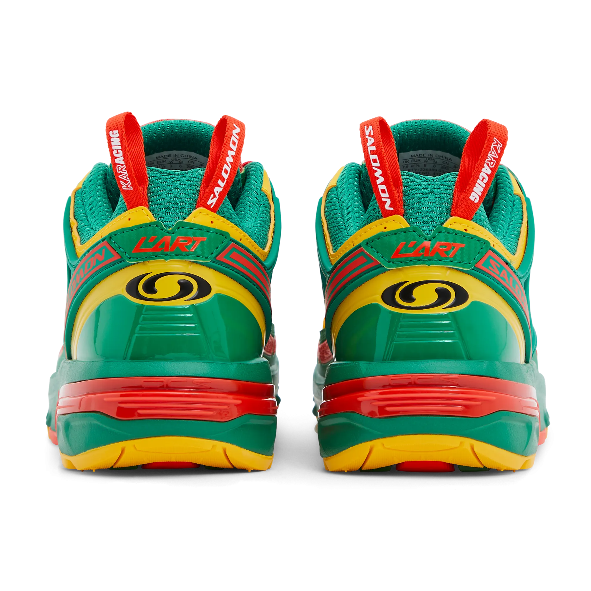 L'ART ACS PRO ADVANCED LEMON AMAZON CLASSIC LOGO COLORS - SALOMON & KAR COLLABORATION