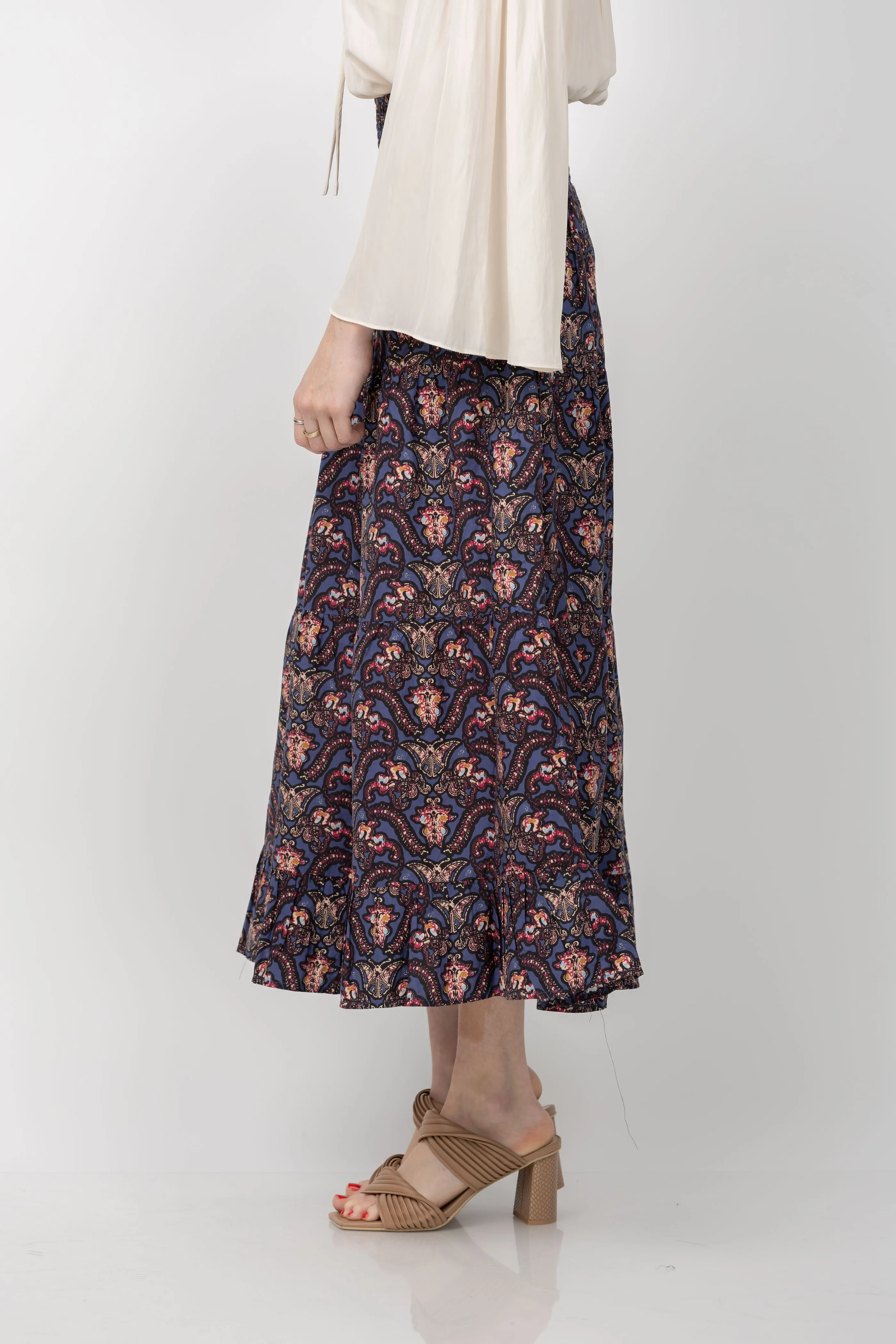 Love the Label Luelle Skirt in Amisha Print