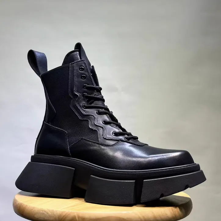 MARTIN KAYLAY HIGH TOP CHUNKY SOLE UNISEX BOOTS