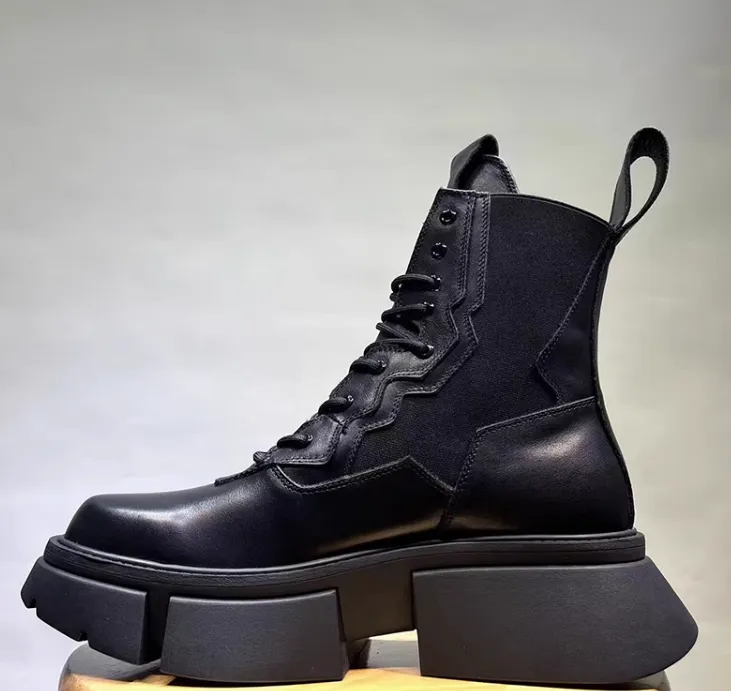 MARTIN KAYLAY HIGH TOP CHUNKY SOLE UNISEX BOOTS