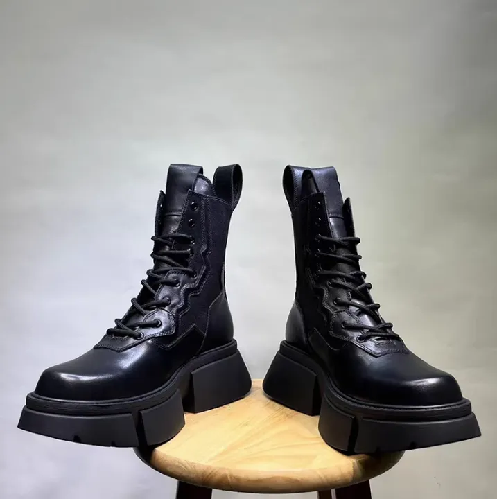 MARTIN KAYLAY HIGH TOP CHUNKY SOLE UNISEX BOOTS