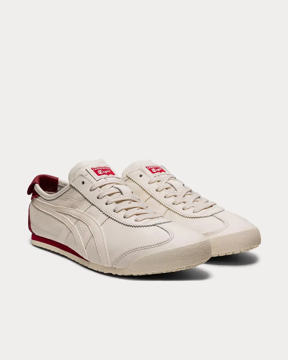 Mexico 66 Cream / Beet Juice Low Top Sneakers