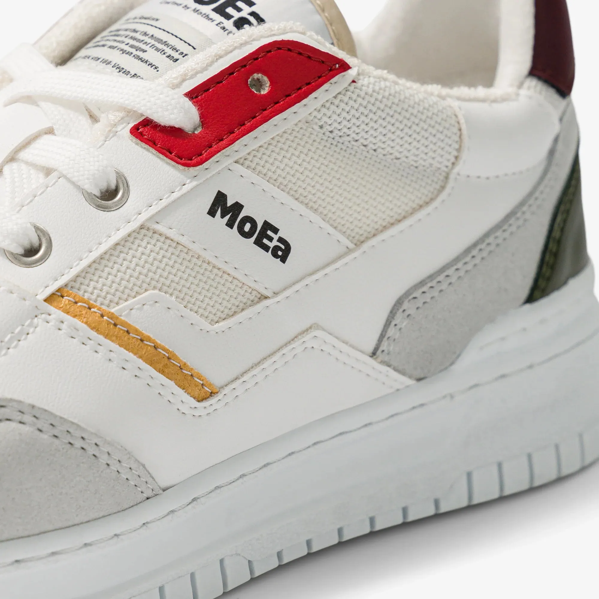 MoEa | GEN2 All In Vegan Sneakers | White Multi