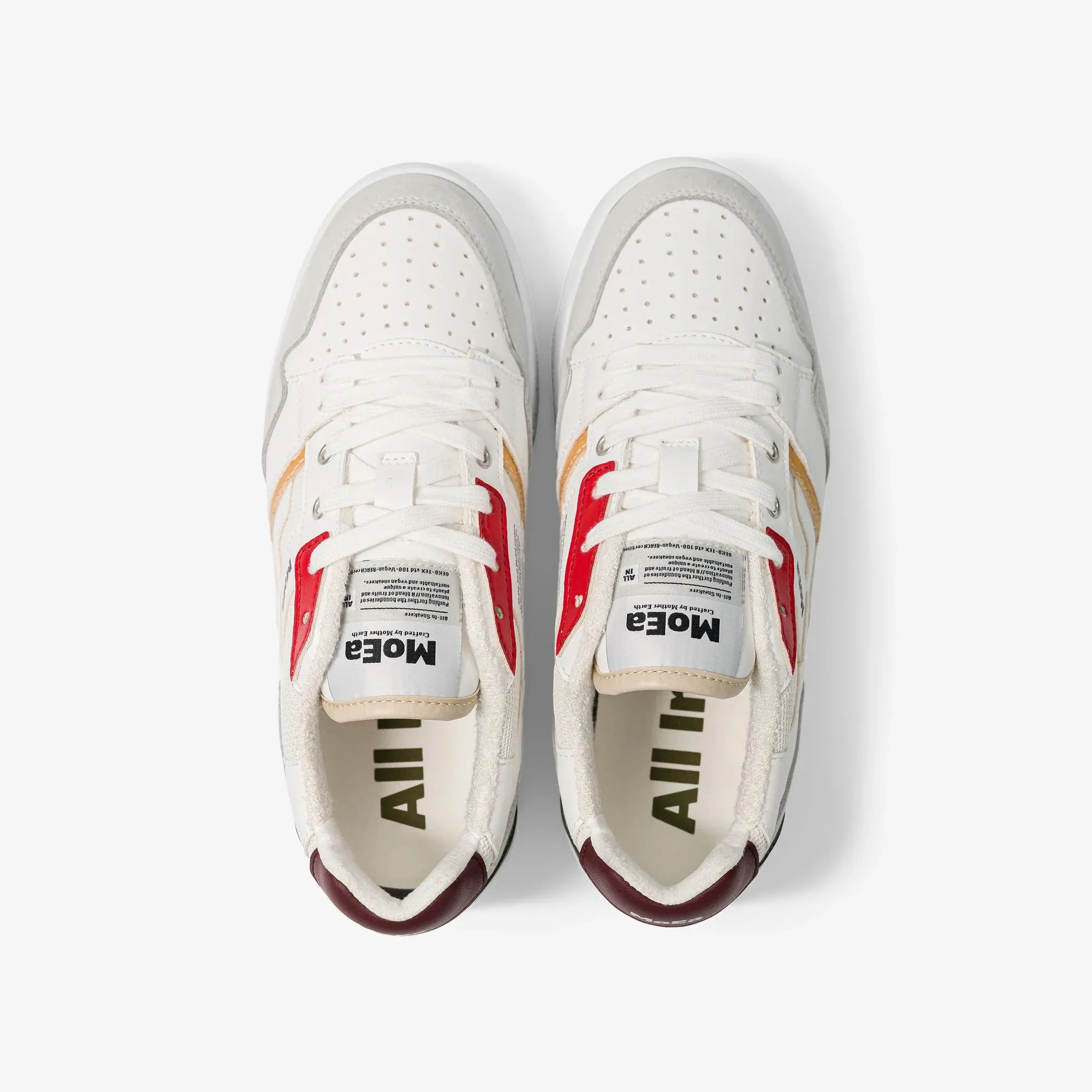 MoEa | GEN2 All In Vegan Sneakers | White Multi