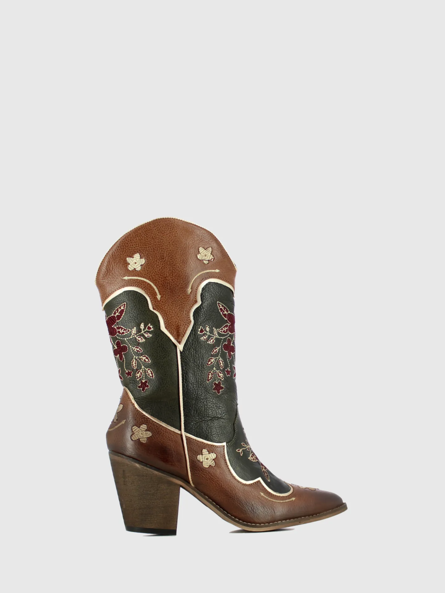 Multicolor Cowboy Boots