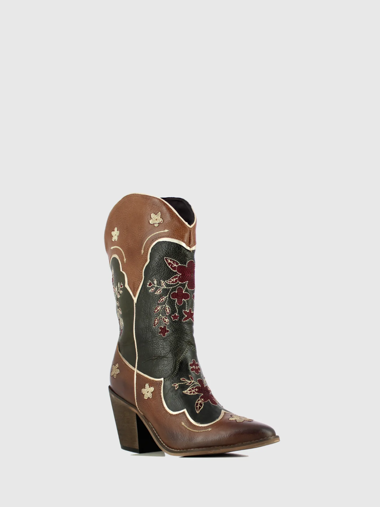 Multicolor Cowboy Boots