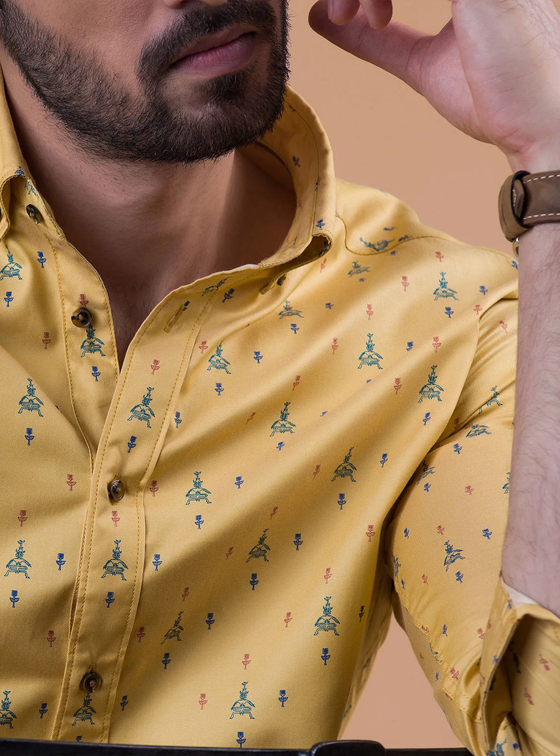 Mustard Yogi Shirt