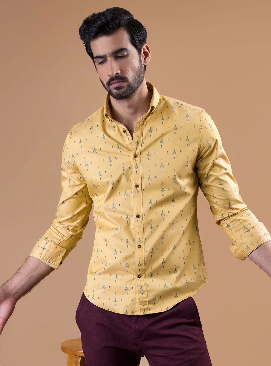 Mustard Yogi Shirt