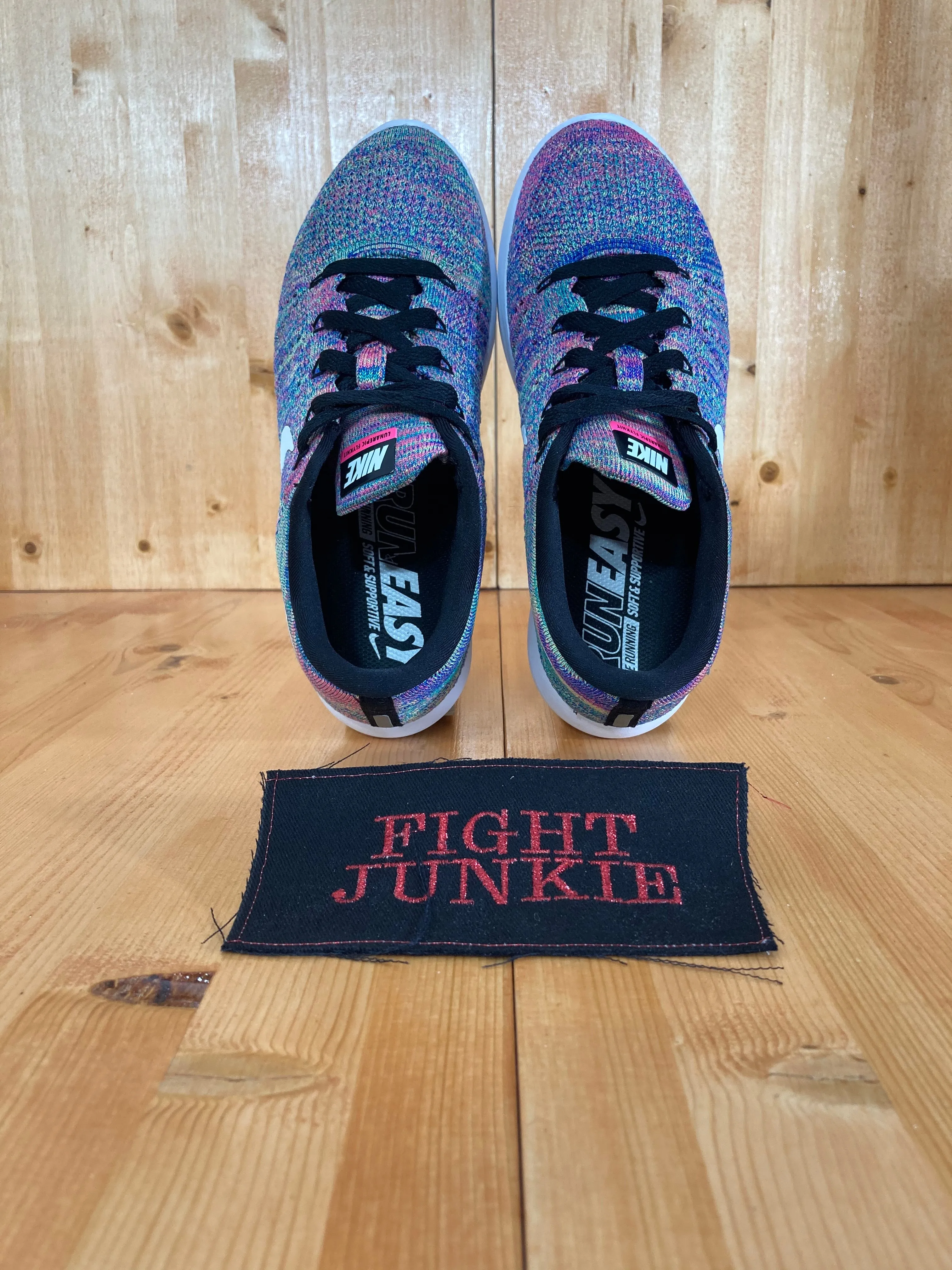 NIKE LUNAREPIC FLYKNIT RUN EASY Women's Size 7 Shoes Sneakers Multicolor 843765-004
