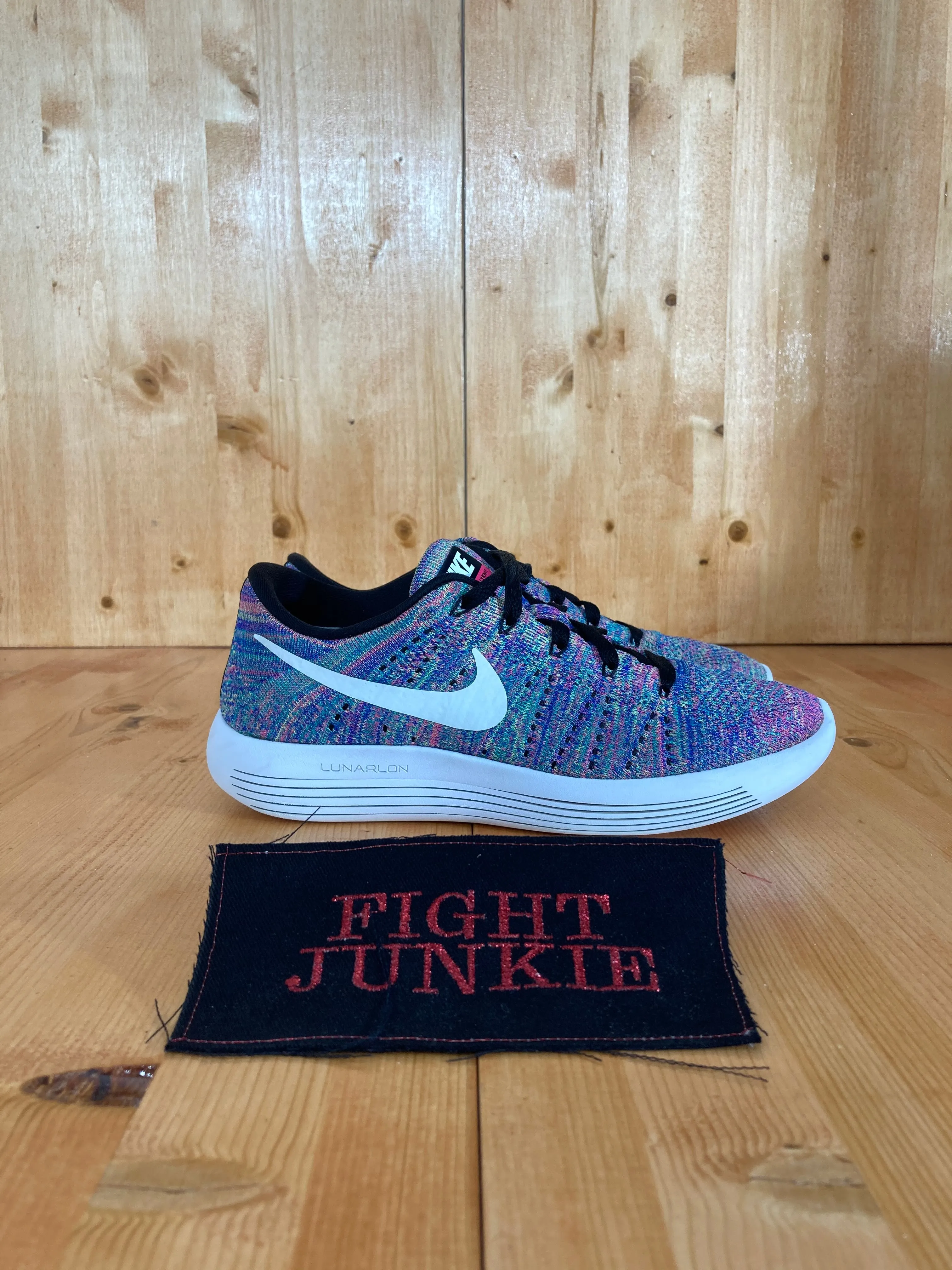 NIKE LUNAREPIC FLYKNIT RUN EASY Women's Size 7 Shoes Sneakers Multicolor 843765-004