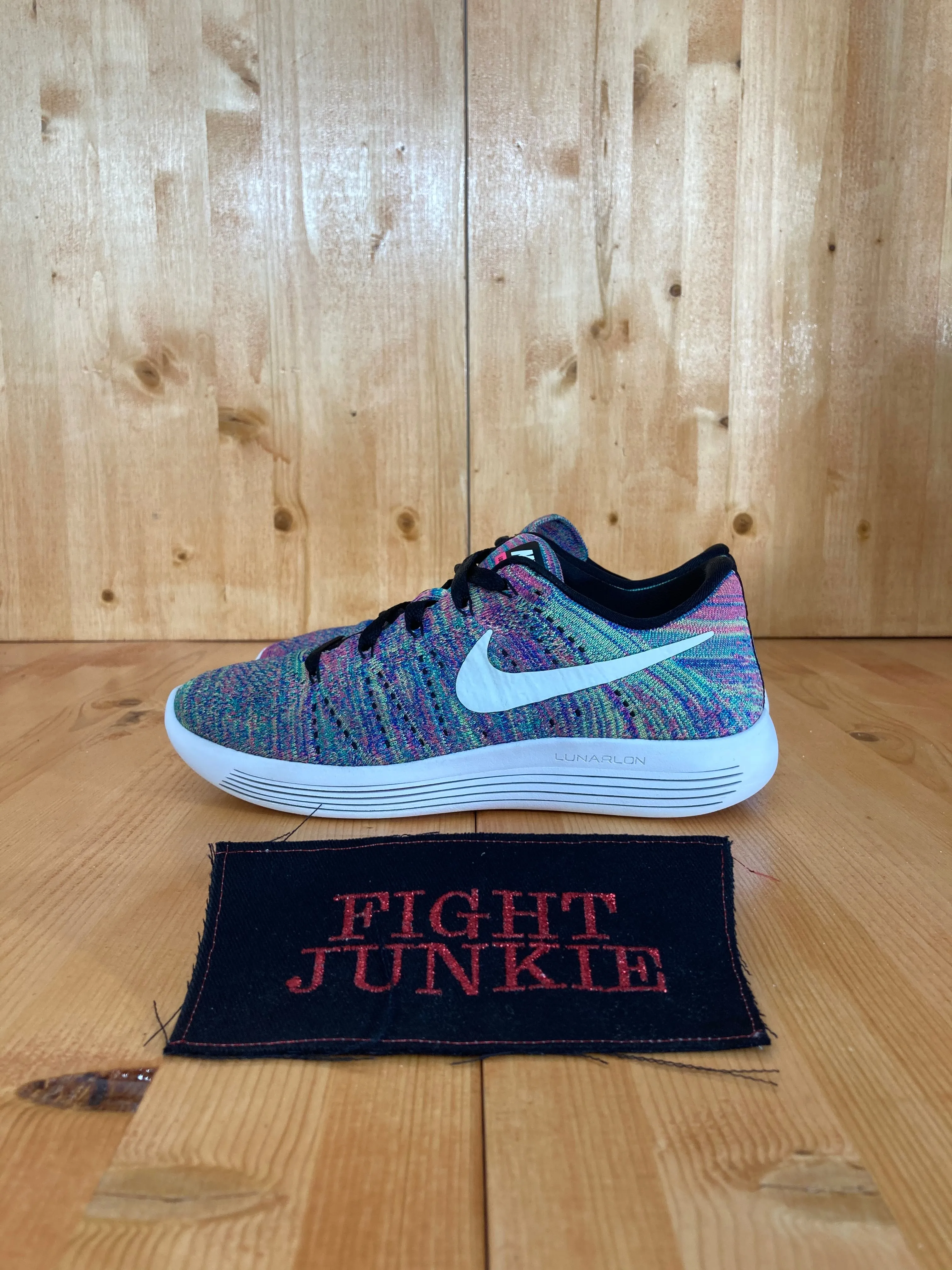 NIKE LUNAREPIC FLYKNIT RUN EASY Women's Size 7 Shoes Sneakers Multicolor 843765-004