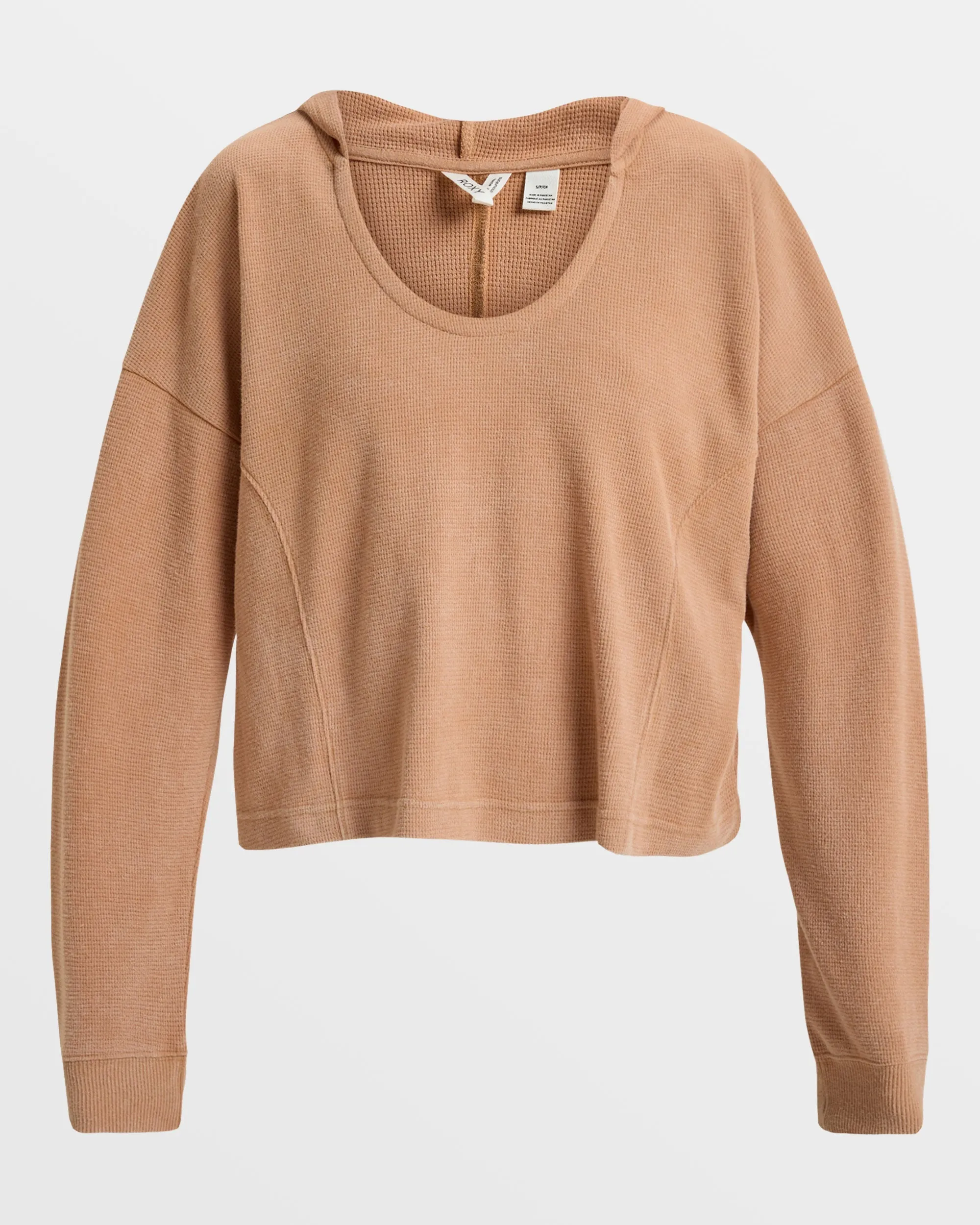 Notice Me Hooded Top - Camel