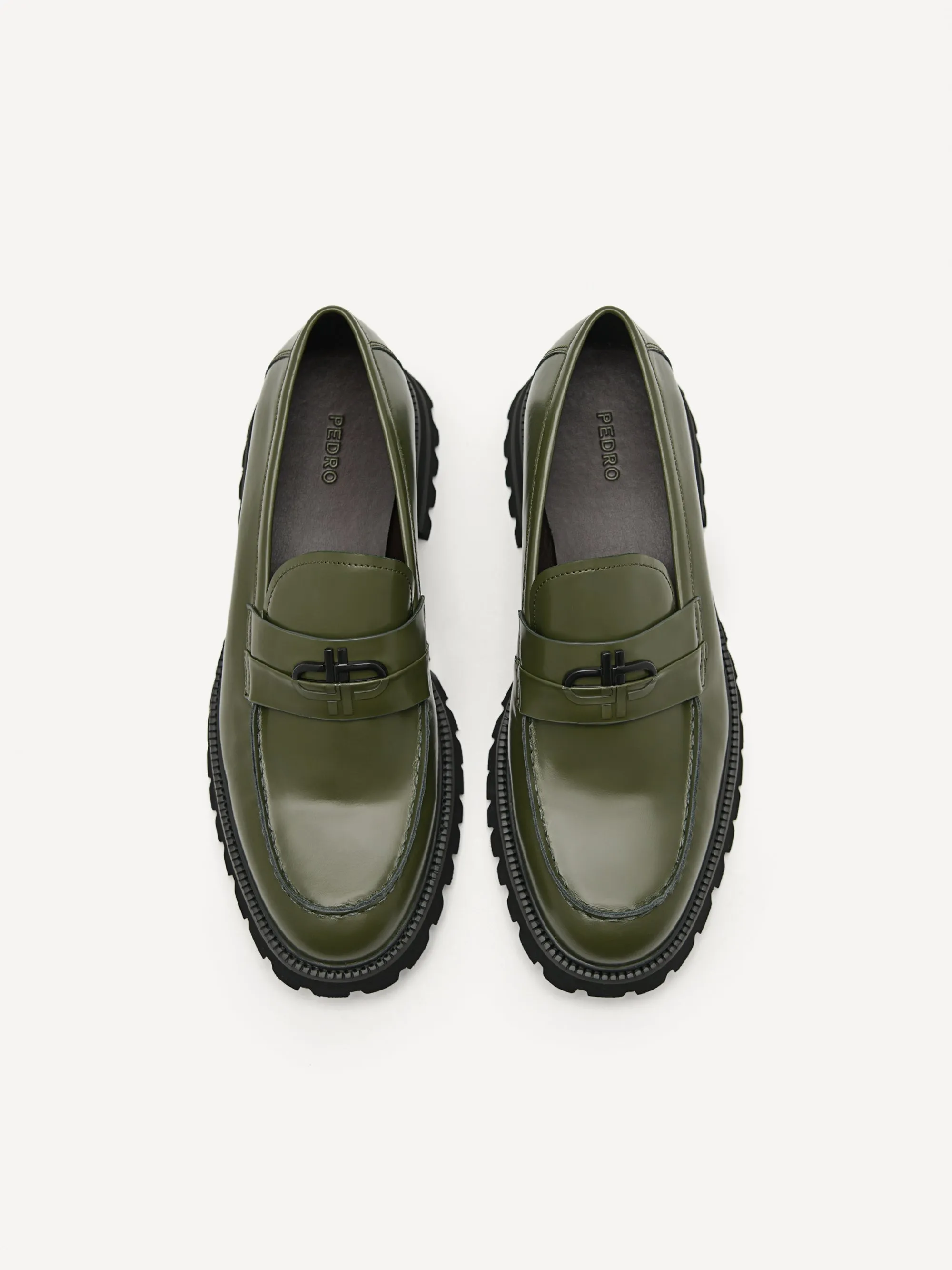 PEDRO Icon Leather Loafers