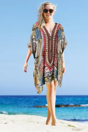 PRAIRIE PATCHWORK KAFTAN