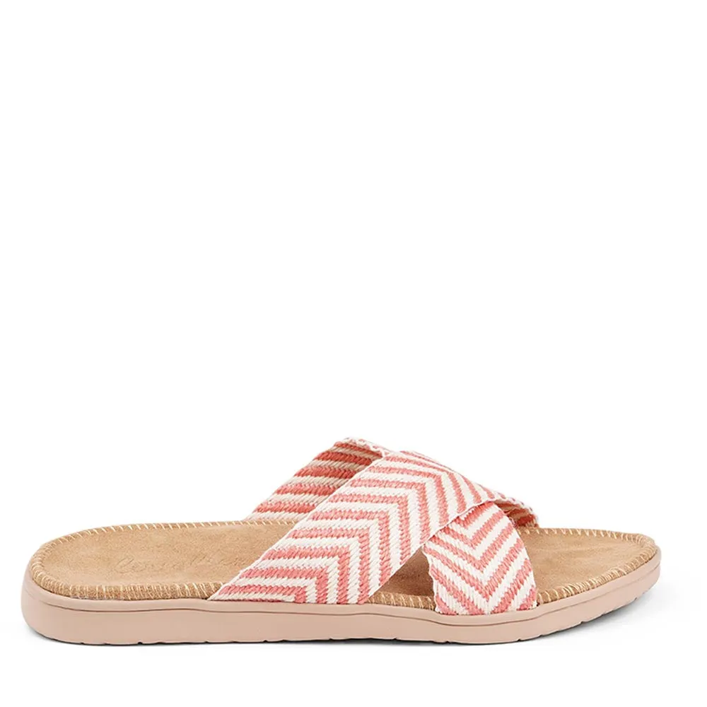 Pujols - Sandal with woven bast straps