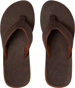 QUIKSILVER Herren Zehensandalen "Carver Nubuk"