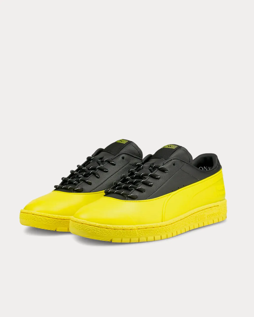 Ralph Sampson 70 Black / Yellow Low Top Sneakers