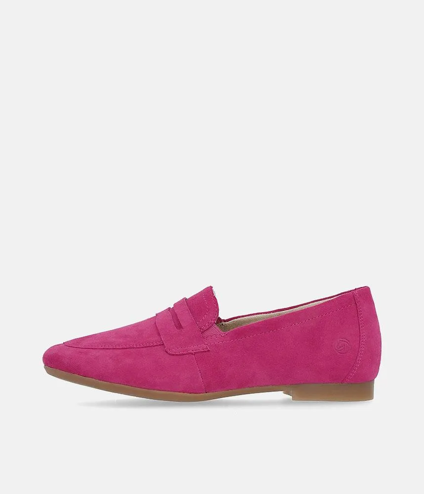 Remonte Pretty Pink Slip On Shoe