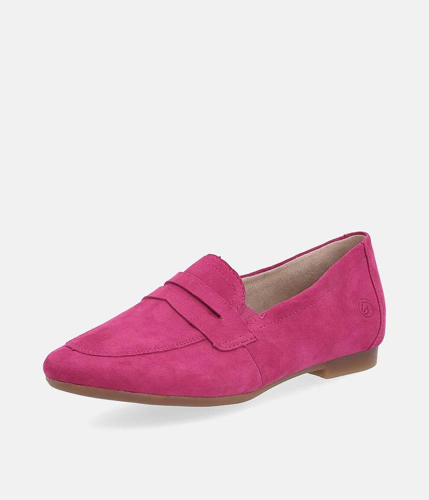 Remonte Pretty Pink Slip On Shoe