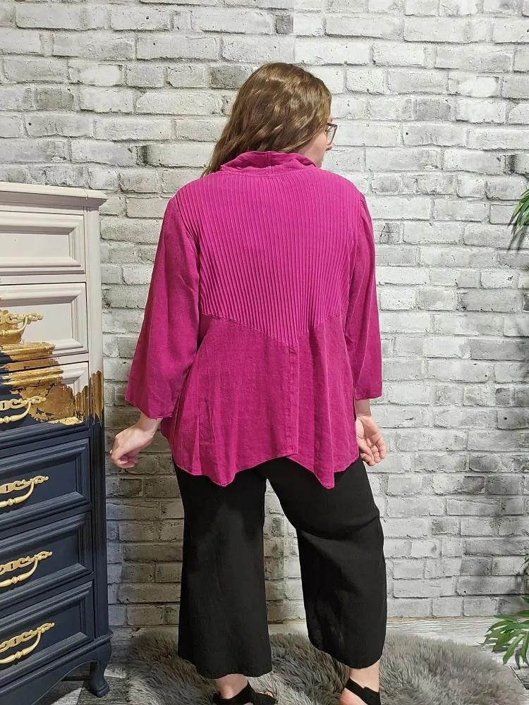 Ribbed Back Jacket
