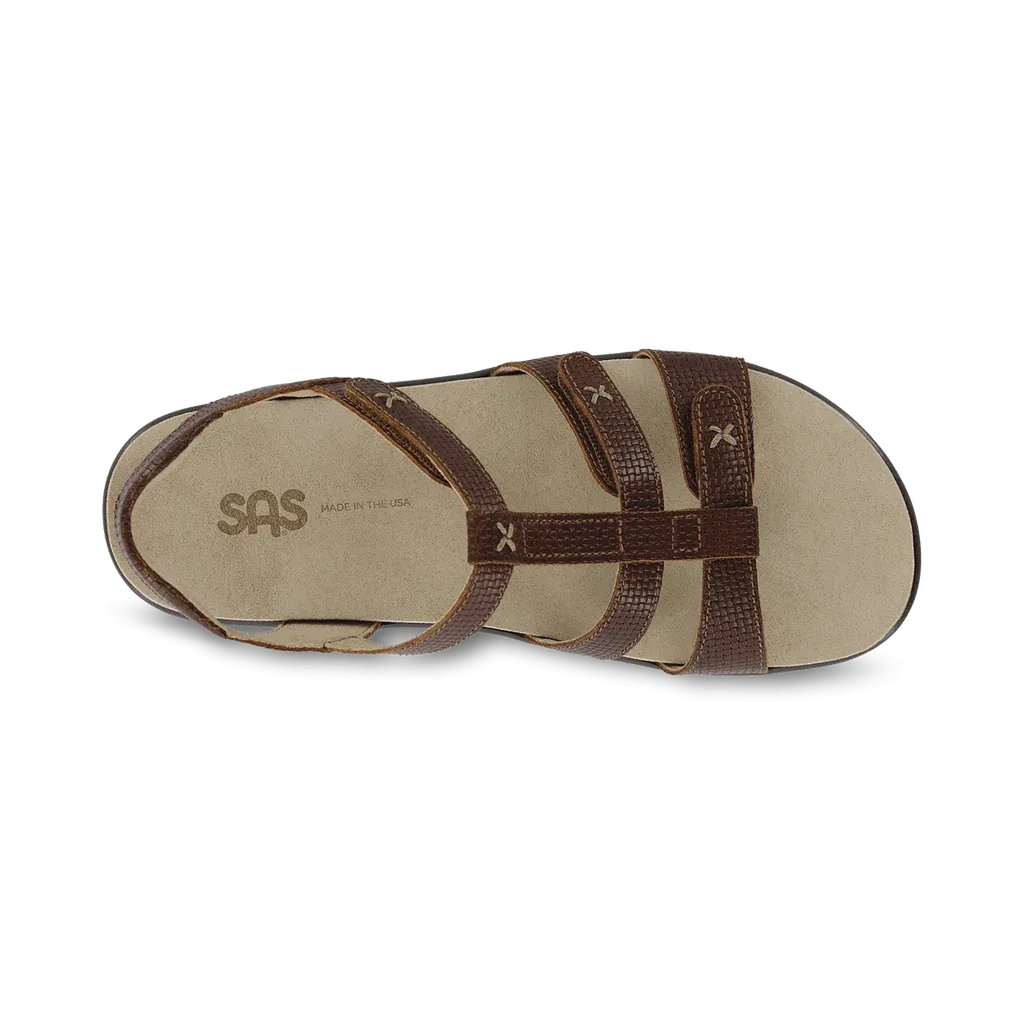 SAS SORRENTO WOVEN BRANDY